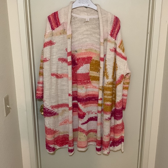 Anthropologie embroidery cardigan sweater - Picture 3 of 5